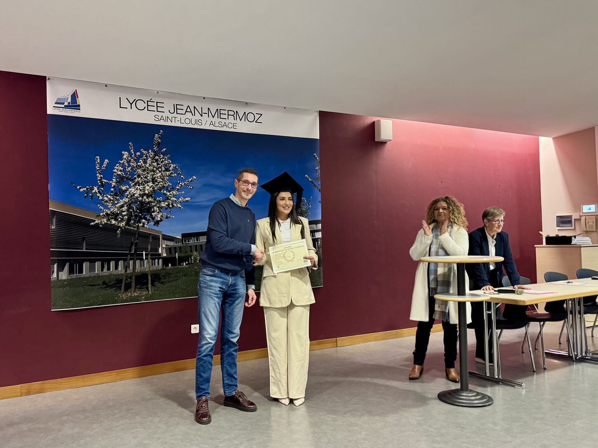 Remise des diplômes du BTS assurance